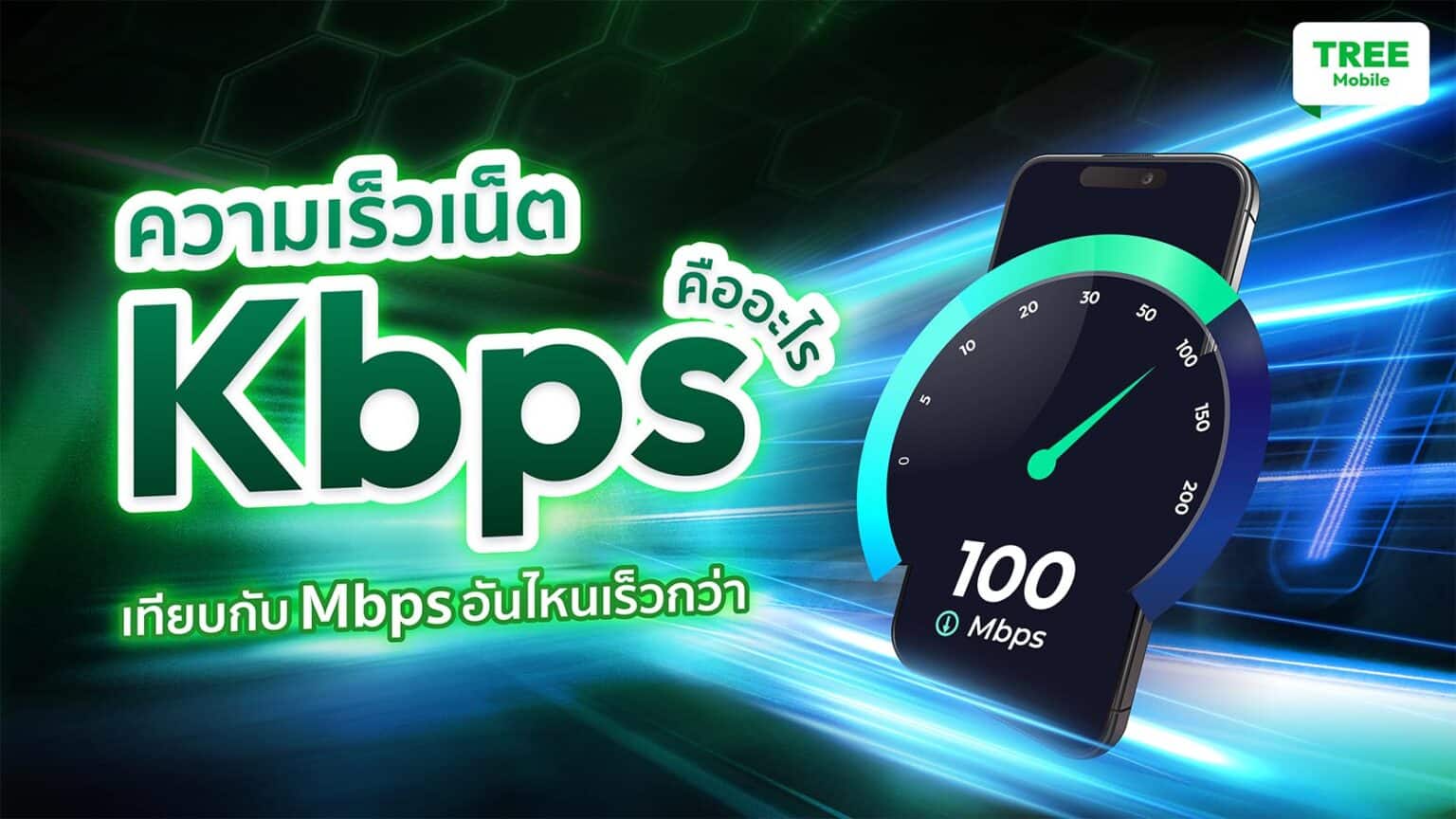 ความเร็วเน็ต Kbps คืออะไร เทียบกับ Mbps อันไหนเร็วกว่า